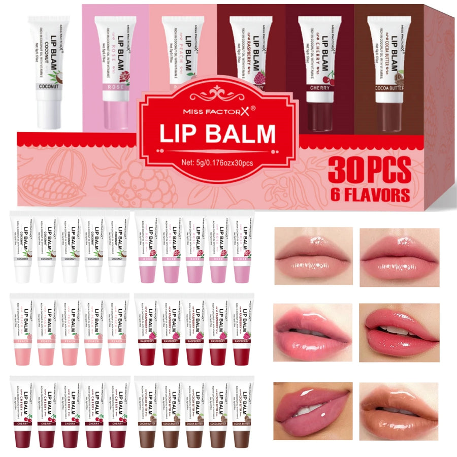 Lip balm gift set, 3 pack: original, honey and mint