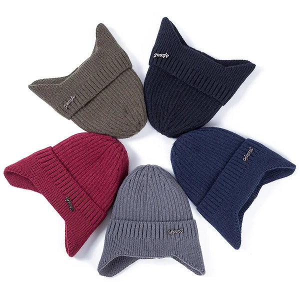 Merino wool beanie, warm itch-free winter hat