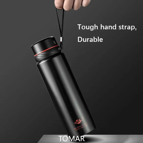 Insulated stainless steel thermos flask